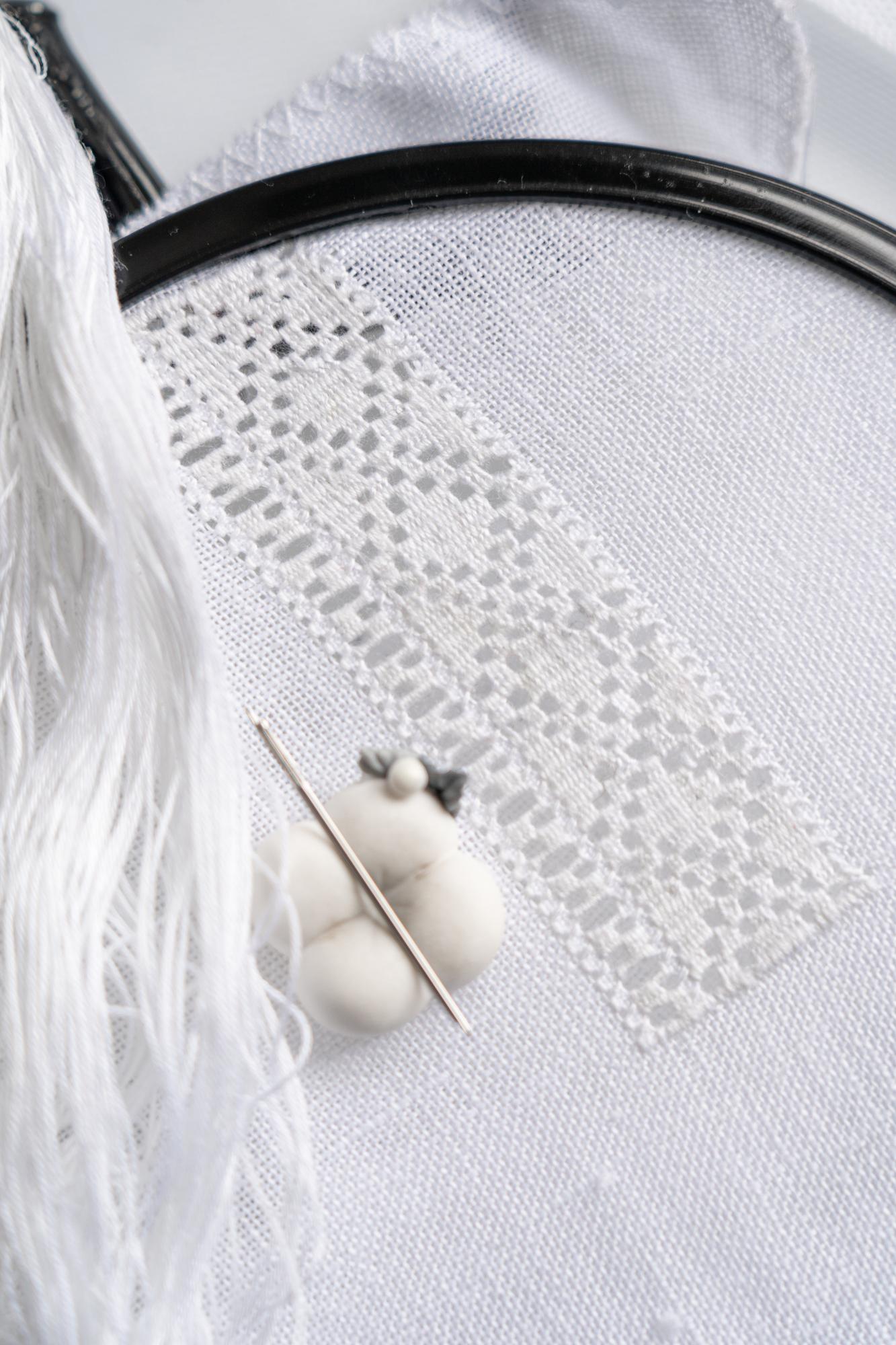 personalized embroidered linen gift